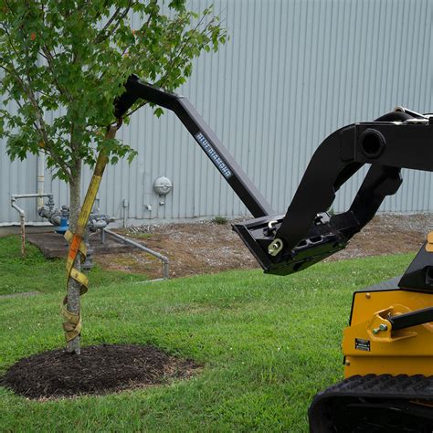 tree boom for skid steer|skid steer tree trimming attachment.